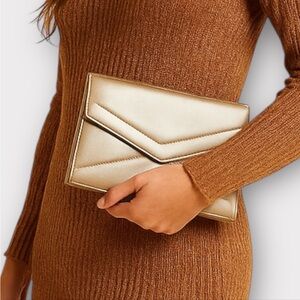 Vintage Calego Champagne Convertible Evening Bag